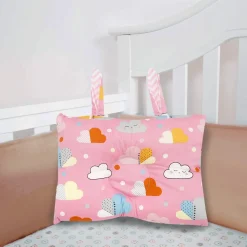 Abstract And Cloudy Pink Double Sided Pillow