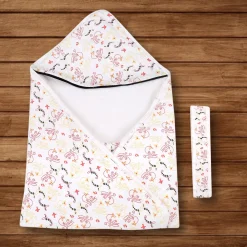 Abstract Flowers Pink Wrapper