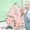 Abstract Peach Diaper Bag
