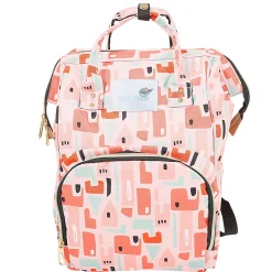Abstract Peach Diaper Bag