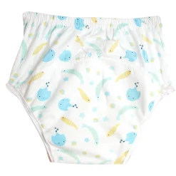 Adjustable & Washable Cloth Diaper Panty 2 Pk Dinosaurs And Fish Multicolour
