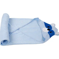 Animal Blue Hooded Towel
