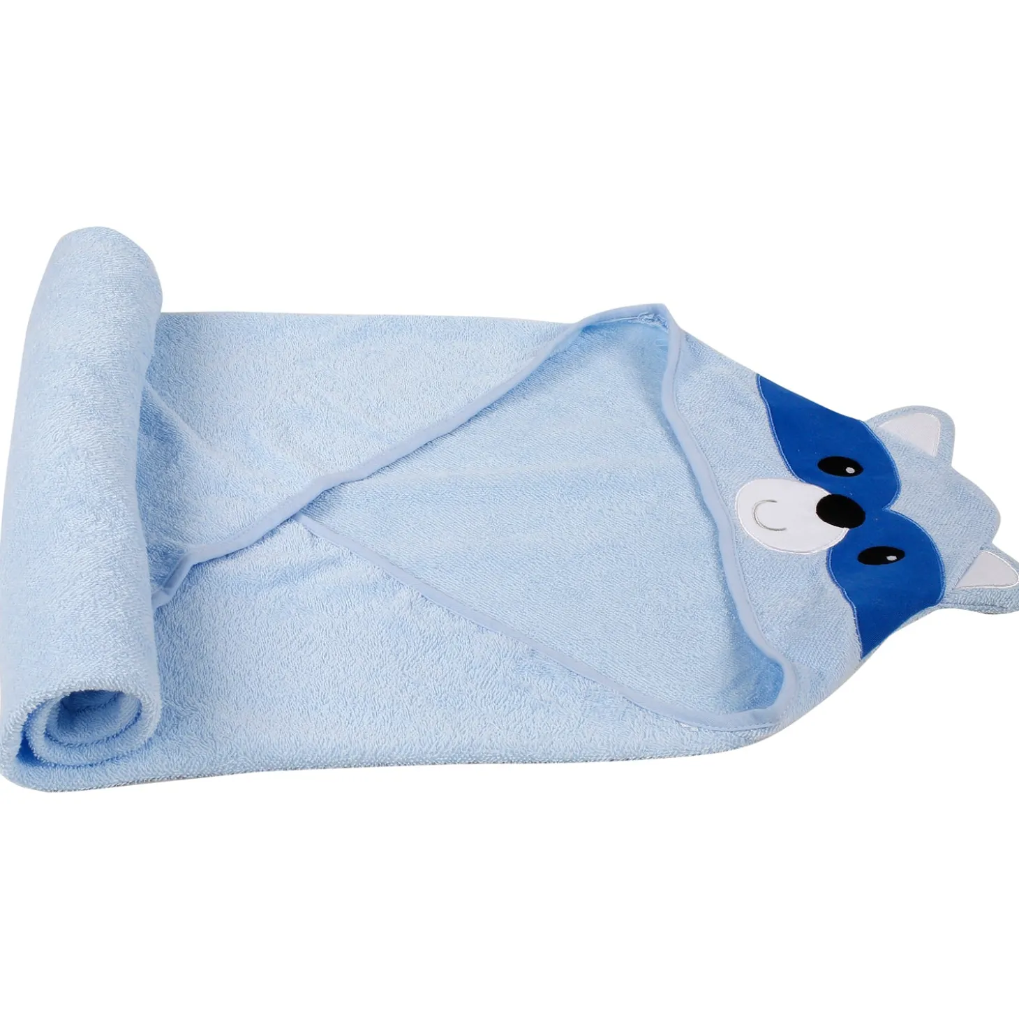 Animal Blue Hooded Towel