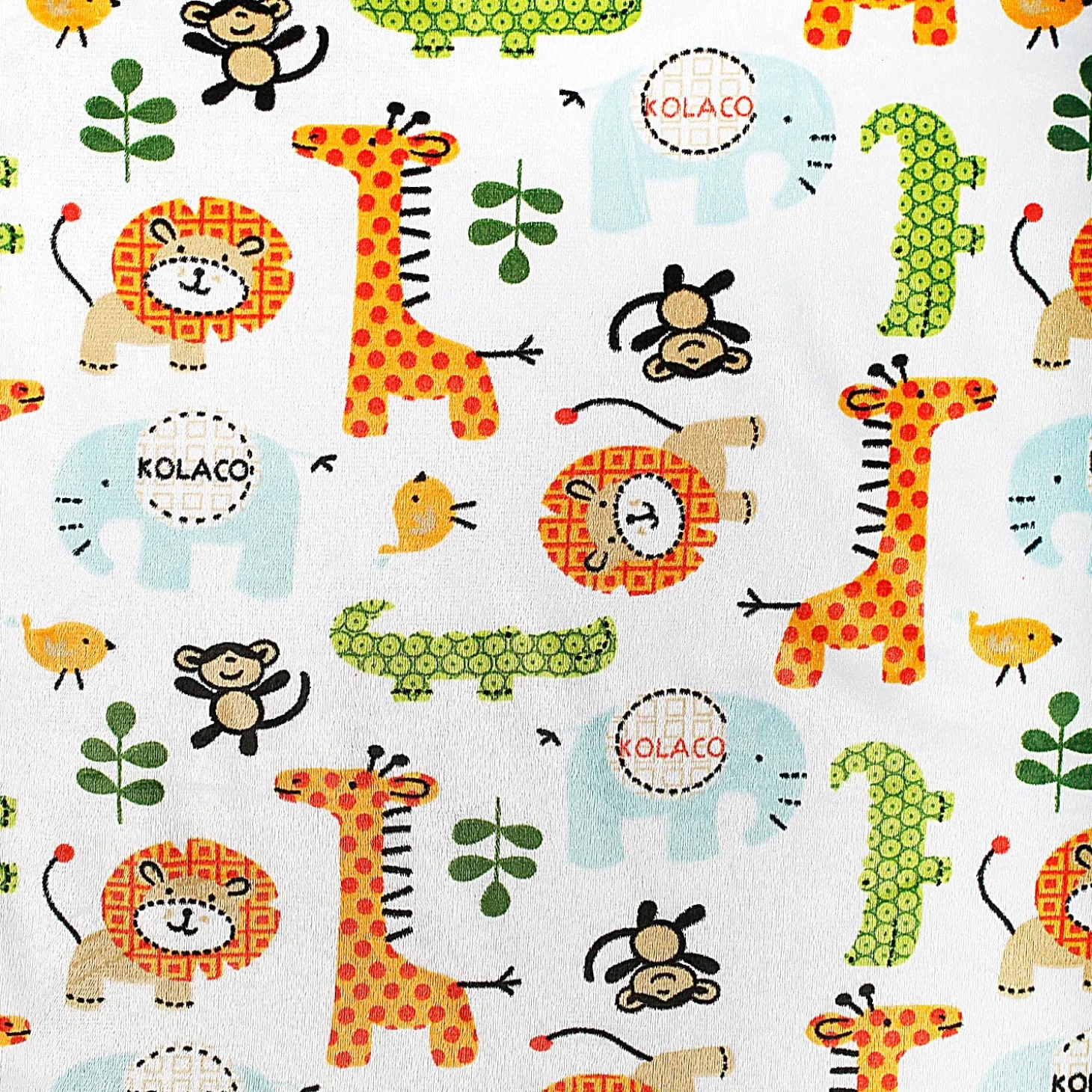 Animal in Jungle Multicolour Blanket
