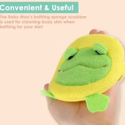 Animal Multicolour 2 Pk Bath Sponge