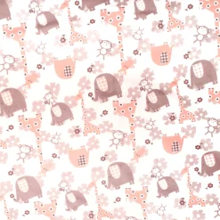 Animal Pink Bubble Blanket