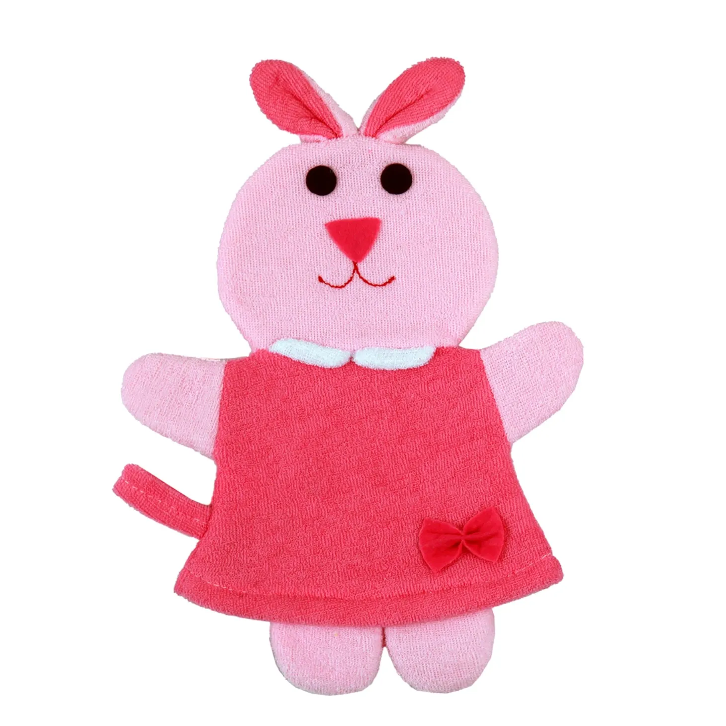 Animal Pink Cartoon Bath Glove
