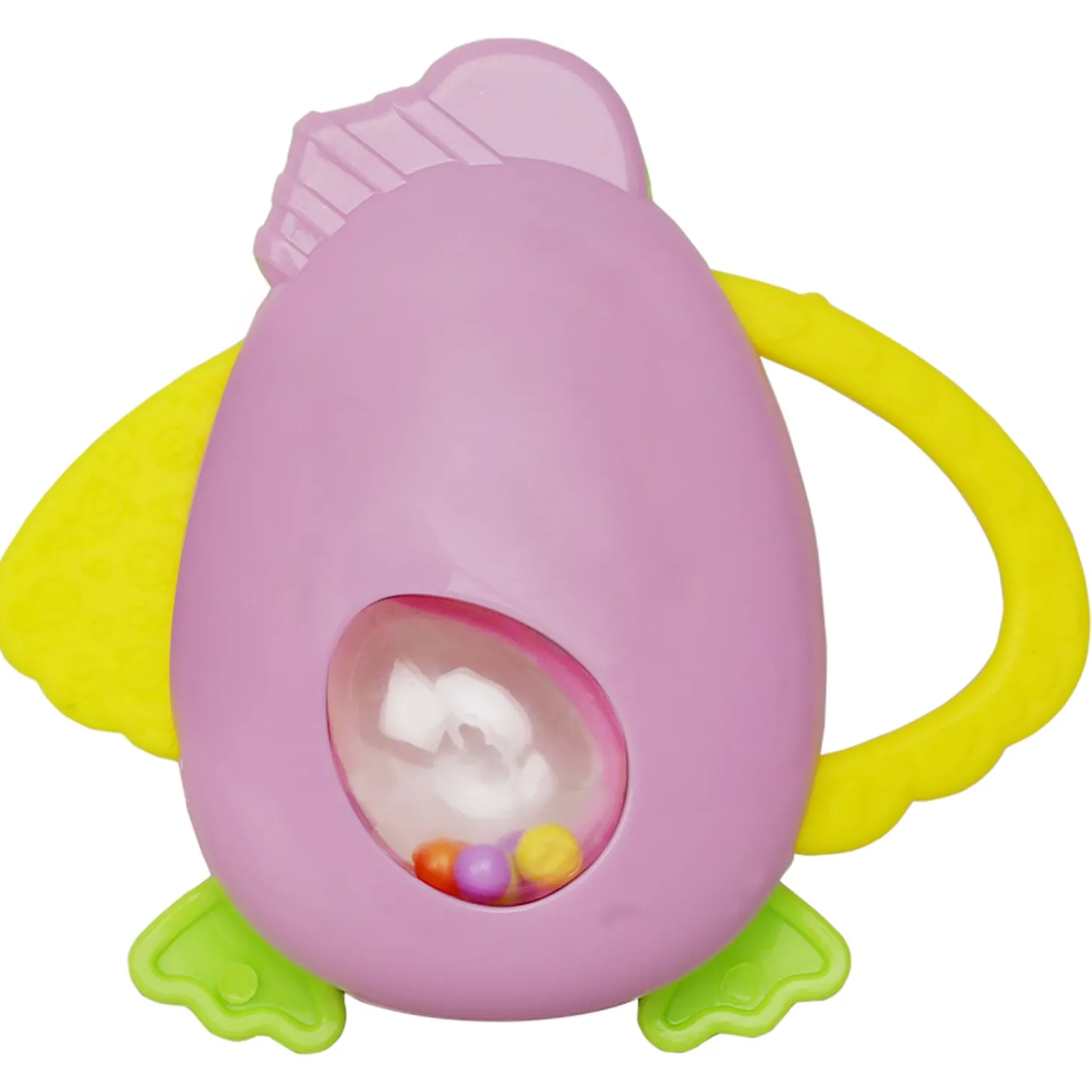 Animal Purple Rattle Toy