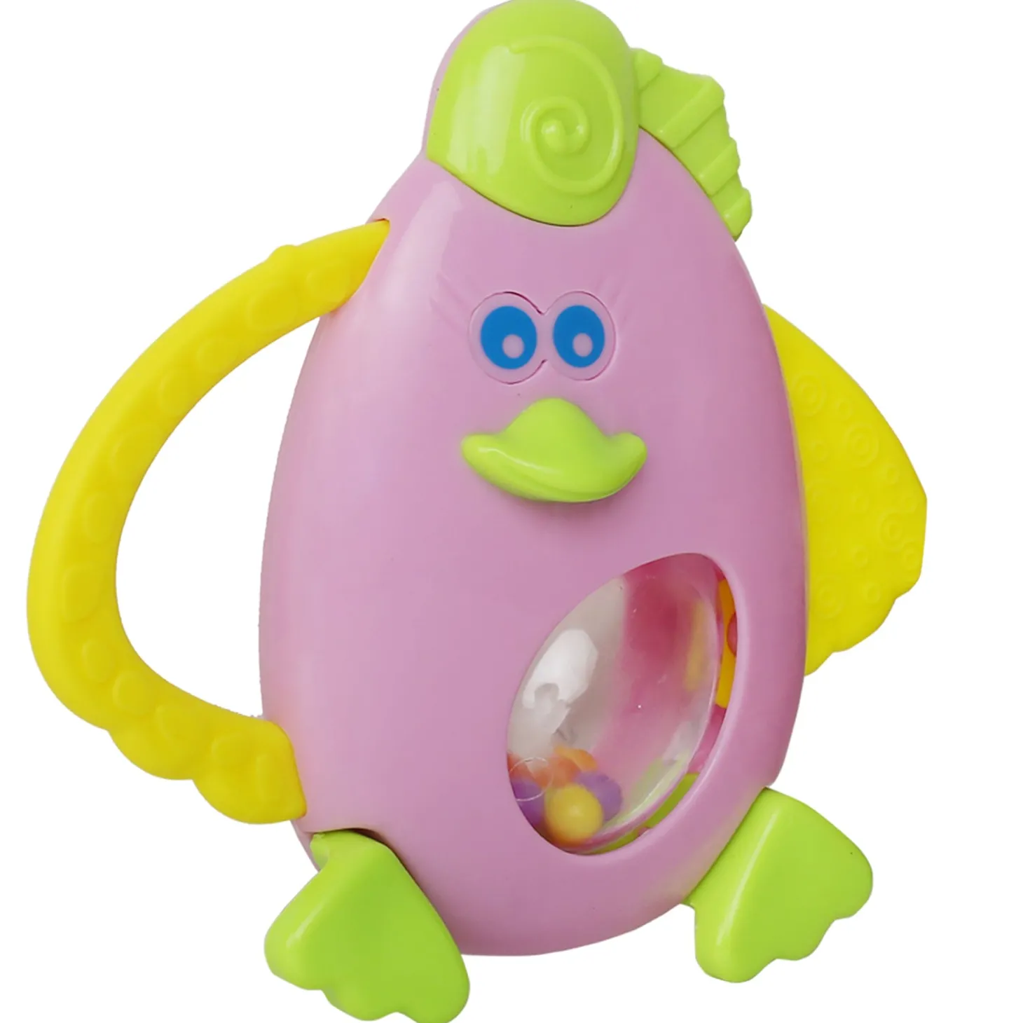 Animal Purple Rattle Toy