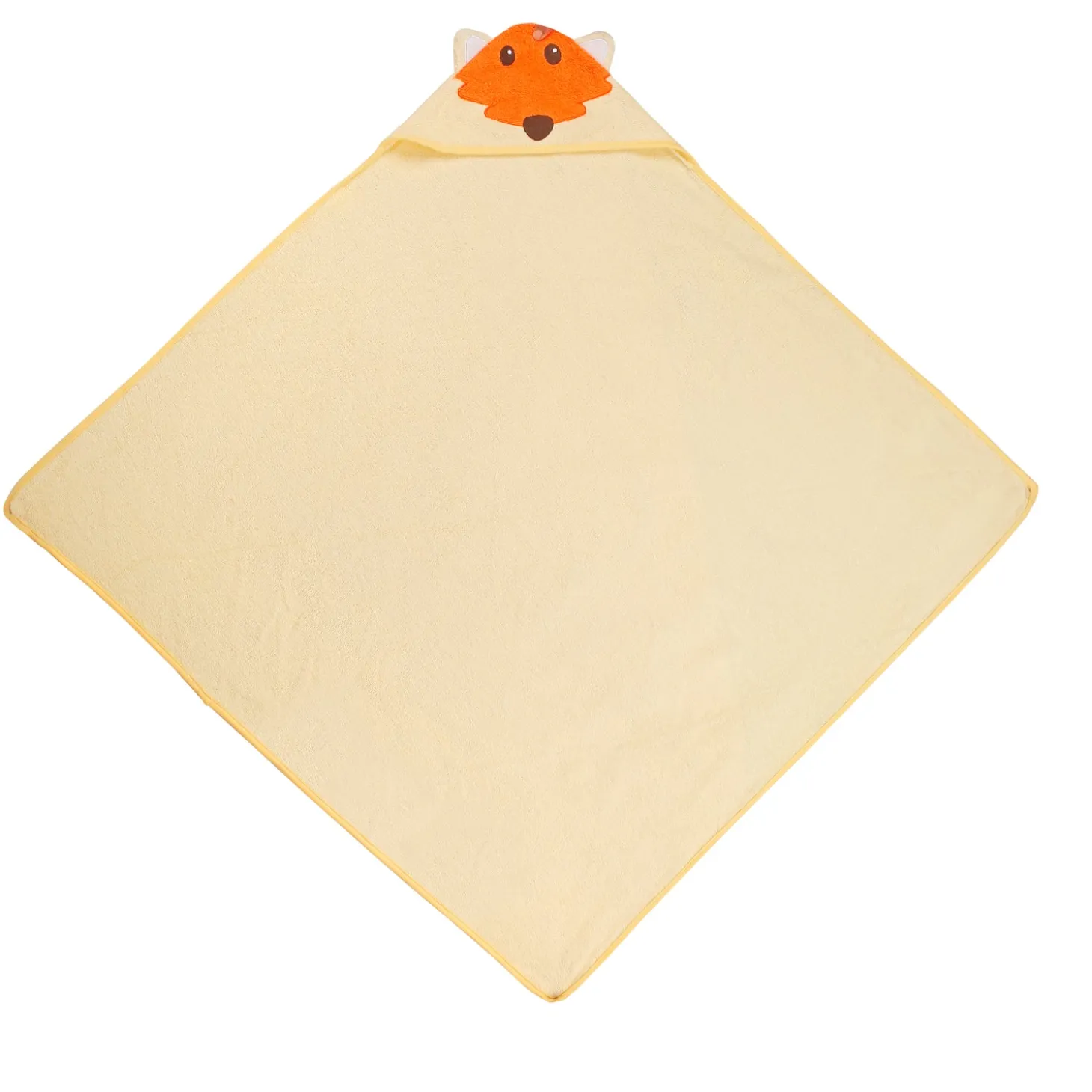 Animal Yellow Hooded Towel