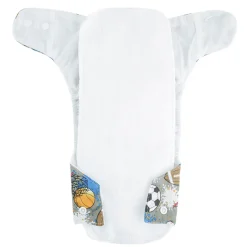 Athlete Grey Adjustable & Washable Diaper