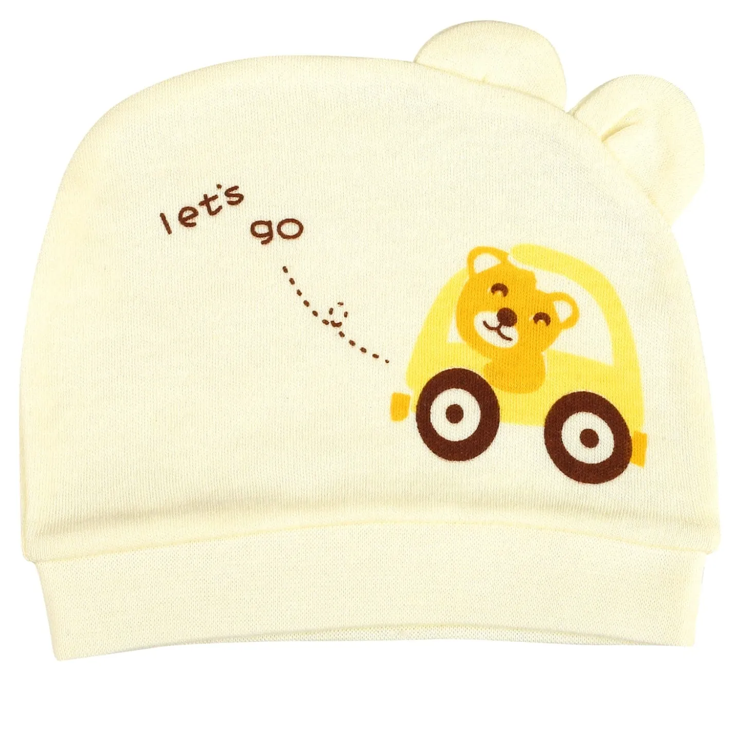 Baby Angel Yellow 2 Pk Caps
