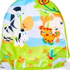 Baby Moo 2 In 1 Rocker Cum Feeding Chair 20 Kg Green