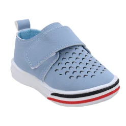 Baby Moo Breathable Velcro Strap Anti-Skid Chu Chu Sound Sneakers - Blue