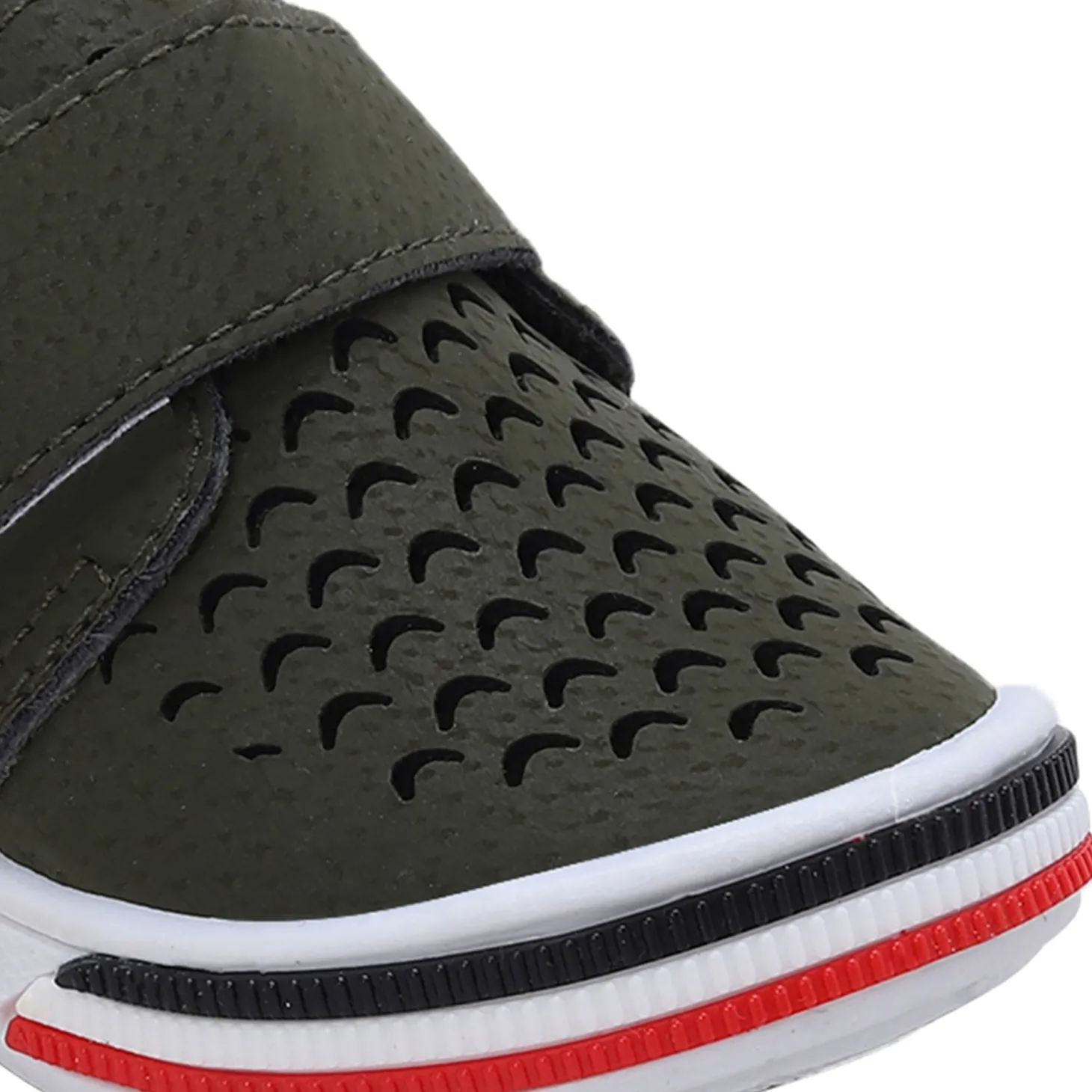 Baby Moo Breathable Velcro Strap Anti-Skid Chu Chu Sound Sneakers - Green
