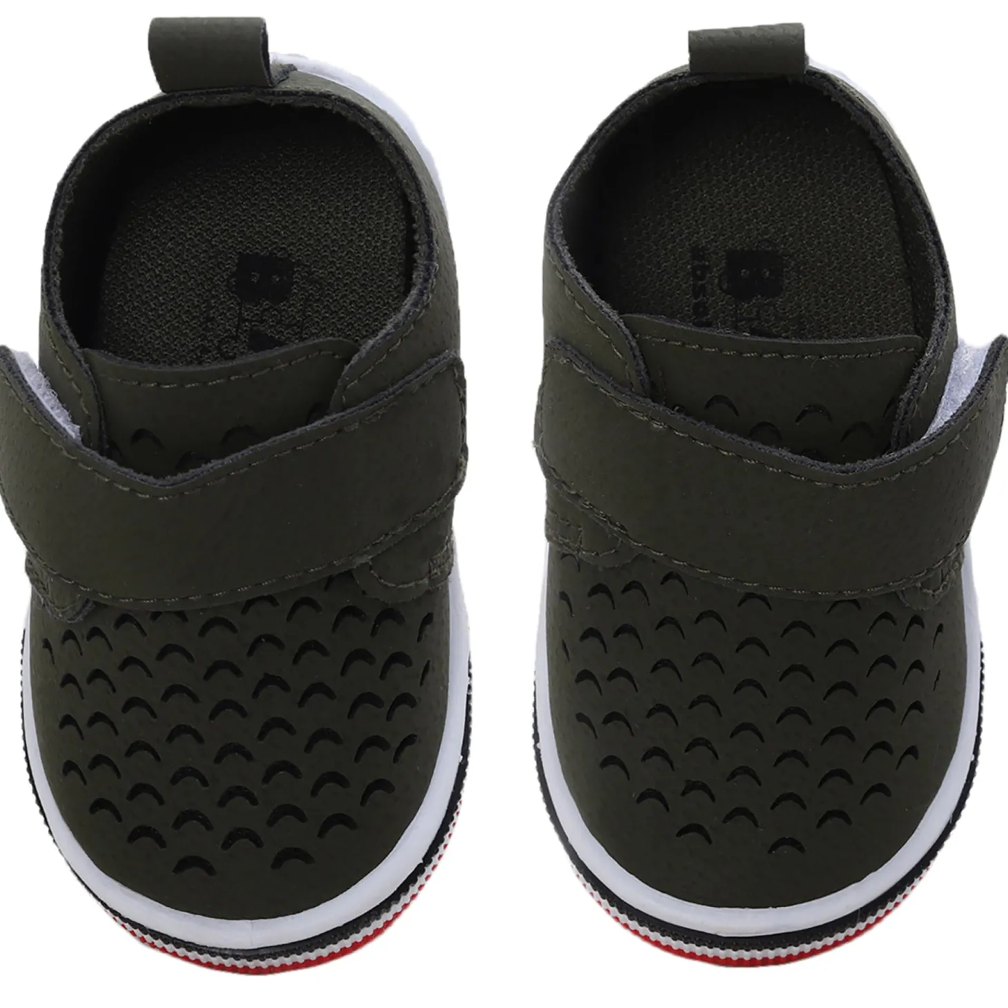 Baby Moo Breathable Velcro Strap Anti-Skid Chu Chu Sound Sneakers - Green