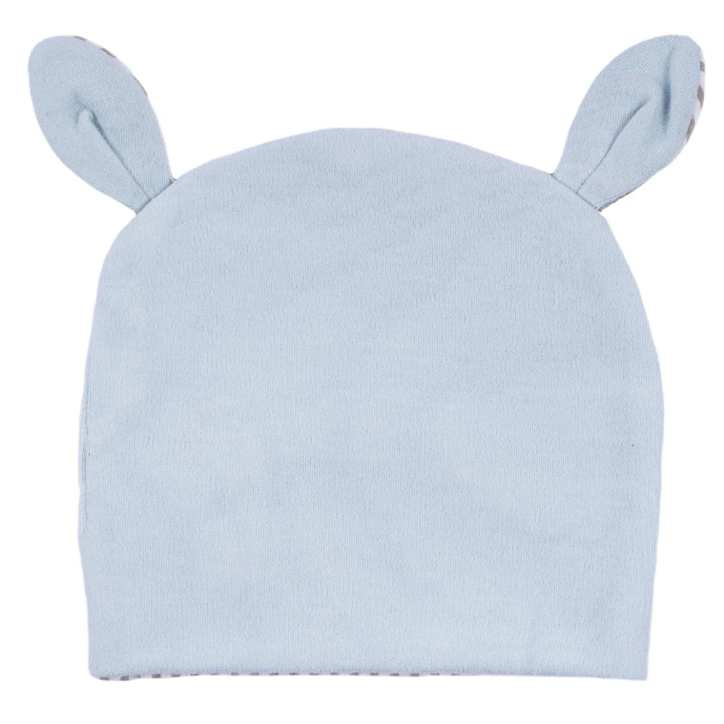 Baby Moo Busy Bee All Season Stretchable Hosiery Warm 3D Beanie Cap - Blue