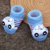Baby Moo Car Cotton Anti-Skid 3D Socks - Blue