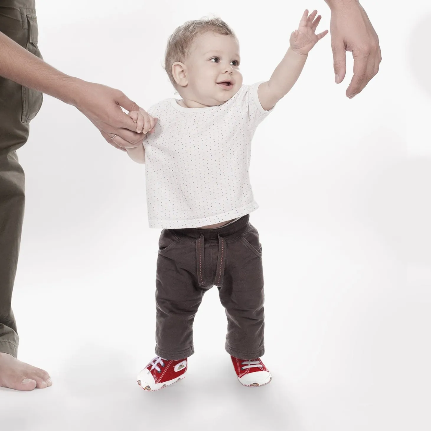 Baby Moo Car Red Sneakers