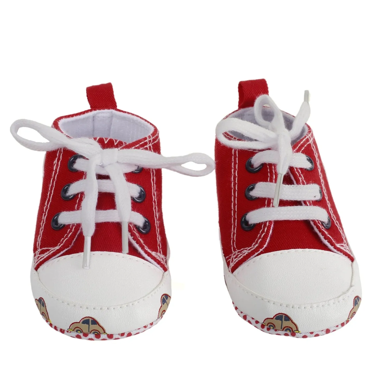 Baby Moo Car Red Sneakers