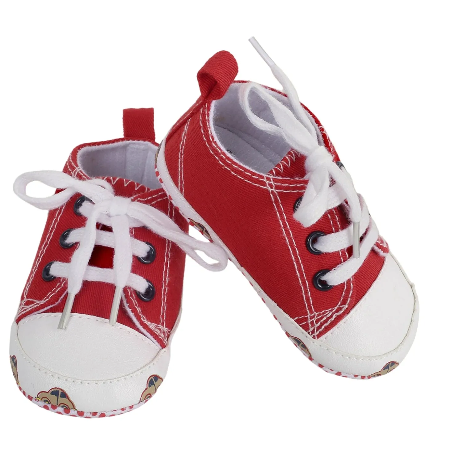 Baby Moo Car Red Sneakers