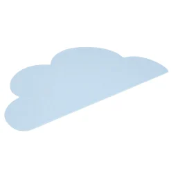 Baby Moo Cloud Shaped Kids Dining Table Silicone Waterproof Placemat - Blue