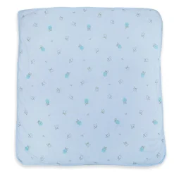 Baby Moo Cuddly Pet 100 % Cotton Wrapper - Blue