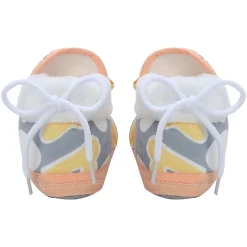 Baby Moo 3D Ducky Duck Soft Slip-On Anti-Skid Plush Warm Booties - Yellow