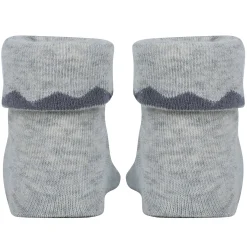 Baby Moo 3D Elephant Anti-Skid Socks Booties Pack of 3 - Pink, Multicolour