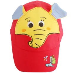 Baby Moo 3D Elephant Red Cap