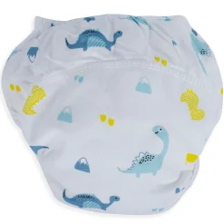 Baby Moo Dinosaur Reusable Cloth Training Diaper Panty - Multicolour