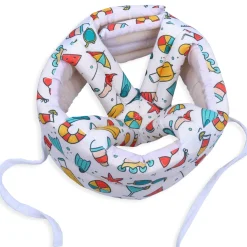 Baby Moo Diving Trip Head Protection Adjustable Cushioned Safety Helmet - White
