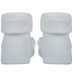 Baby Moo Dog 3D Anti-Skid Socks Booties Pack of 3 - Pink