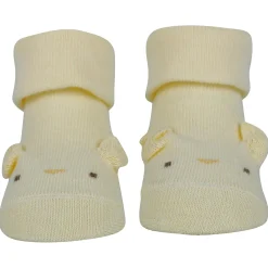 Baby Moo Dog 3D Anti-Skid Socks Booties Pack of 3 - Blue