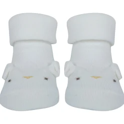 Baby Moo Dog 3D Anti-Skid Socks Booties Pack of 3 - Pink