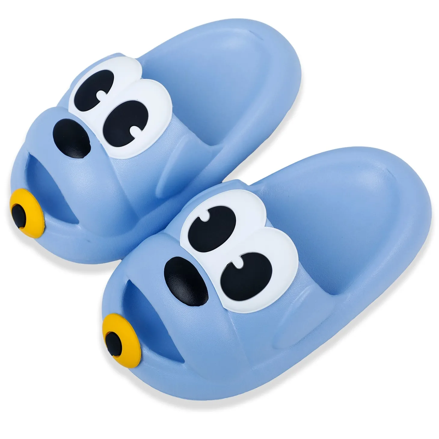 Baby Moo Dog Waterproof Soft Slippers Anti-Skid Sliders - Blue
