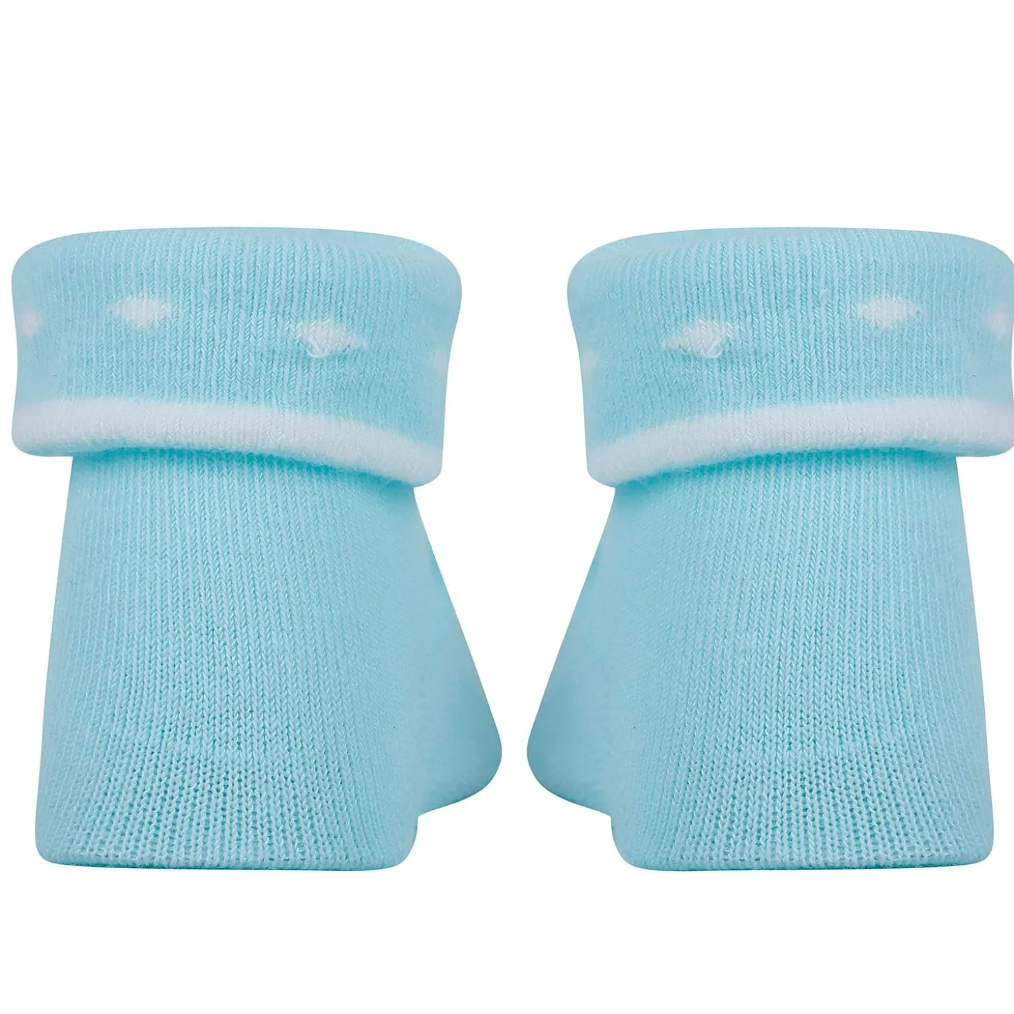 Baby Moo Duck 3D Anti-Skid Socks Booties Pack of 3 - Blue