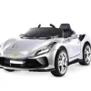 Baby Moo Ferrari F8 12V Battery Operated Ride On Car for Kids | Remote Control | Rechargeable Battery | USB MP3 Player | Ages 1-6 - Silver