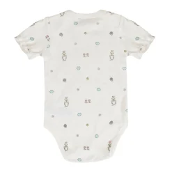 Baby Moo Floral Kitty Gift Set 6 Piece With Bodysuits, Pyjama, Cap, Bib And Socks - Pink