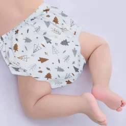 Baby Moo Forest Trees Reusable Cloth Training Diaper Panty - Multicolour