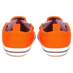 Baby Moo Happy Puppy Anti-Skid Canvas Sneakers - Orange