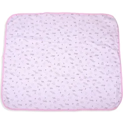 Baby Moo Jet Set Doggo Soft Reversible Wrapper - Pink