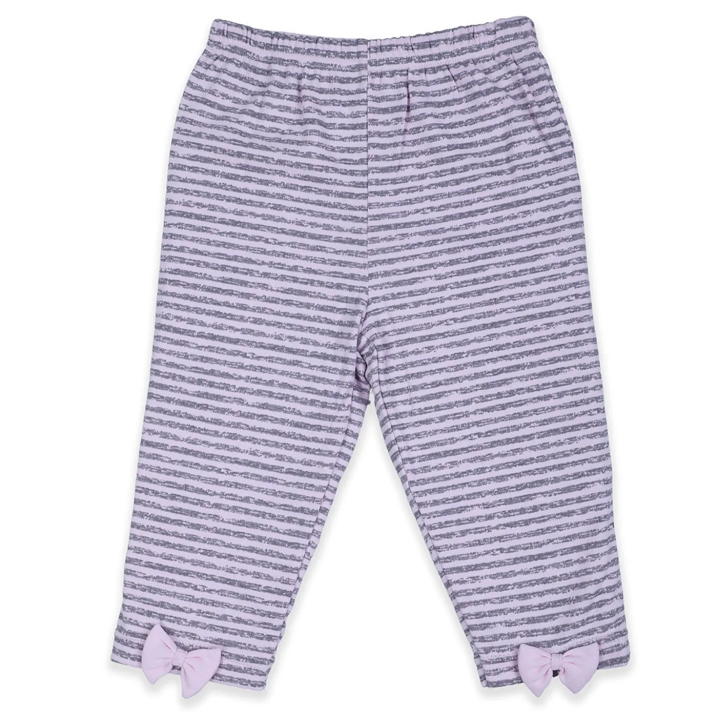 Baby Moo Jumping Bunny Embroidered Long Sleeve 2pcs Casual Baby Suit - Pink