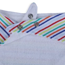 Baby Moo Just Like Mommy Daddy Cotton 3 Pack Bandana Bibs - Multicolour