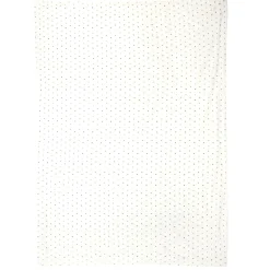 Baby Moo Mini Star White Bubble Blanket
