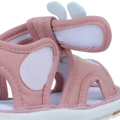 Baby Moo My Pet's House Chu-Chu Sound Breathable Anti-Skid Sandals - Pink