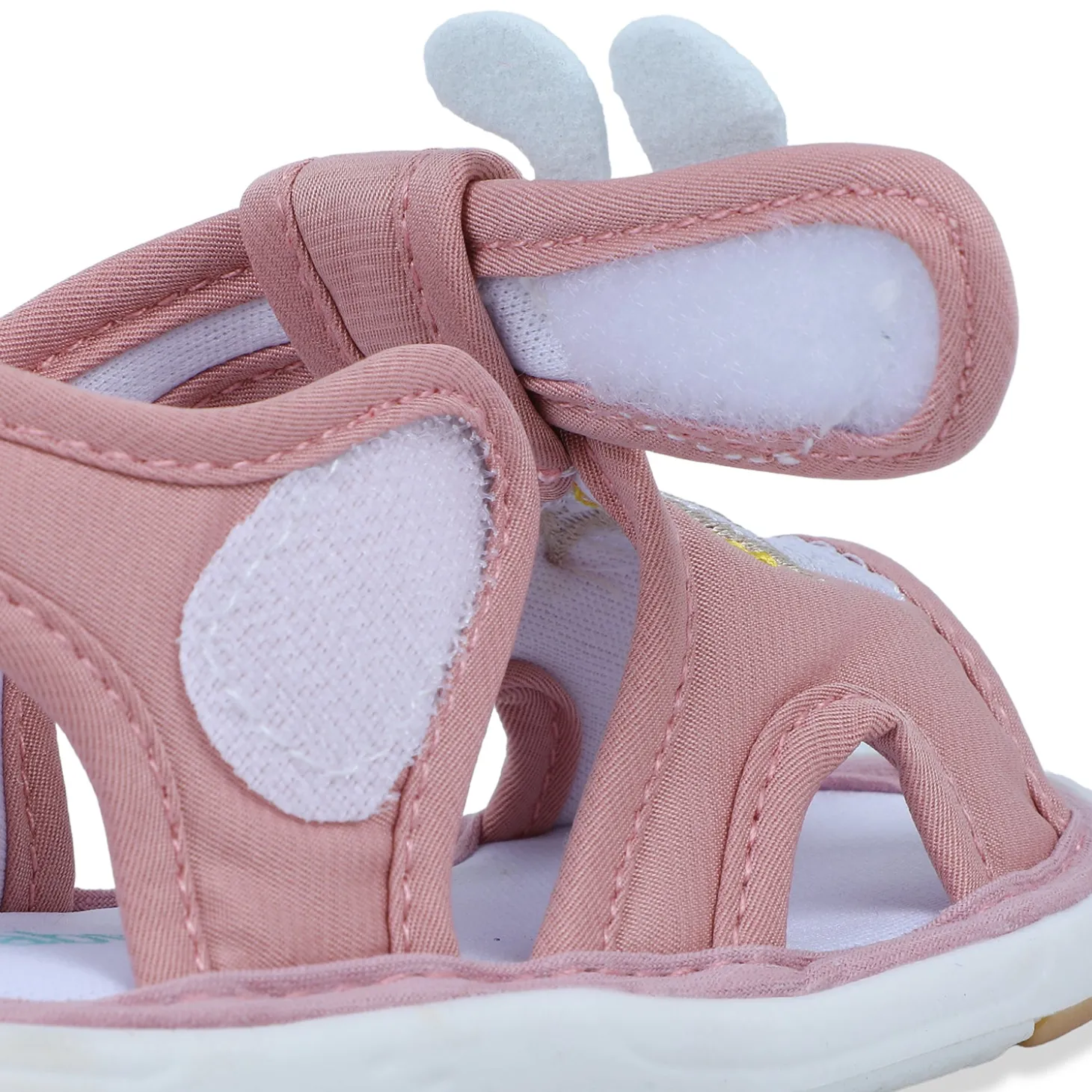 Baby Moo My Pet's House Chu-Chu Sound Breathable Anti-Skid Sandals - Pink