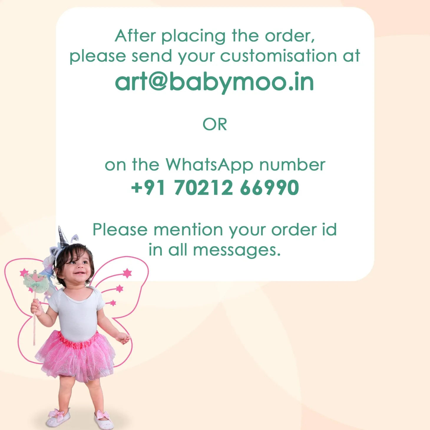 Baby Moo Nature 40 Gift Card Pack Personalised Gold Foil Premium Wish Tags - Brown