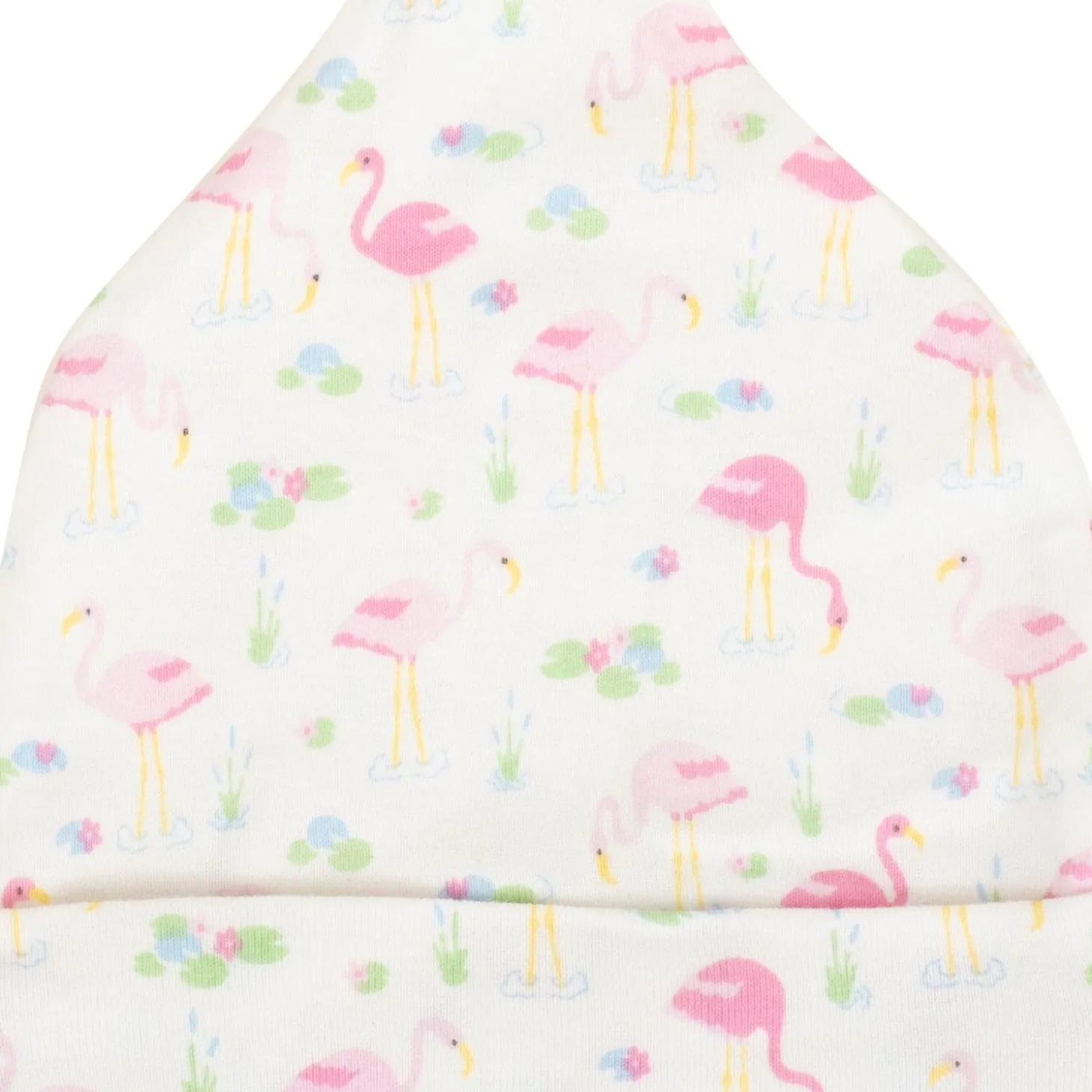 Baby Moo Nature Lover Knotted Infants Ultra Soft 100% Cotton All Season Pack of 3 Caps - White