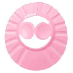 Baby Moo No Tears Safe Adjustable Bathing Shower Cap - Pink